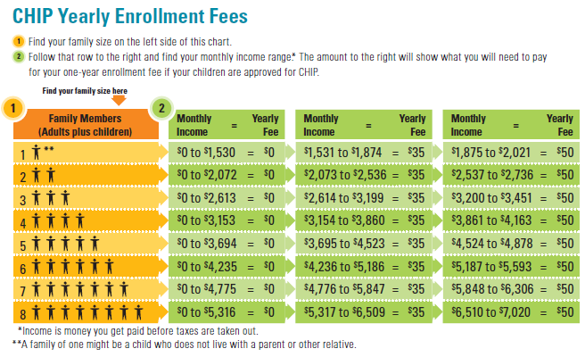 Chip Chart Income